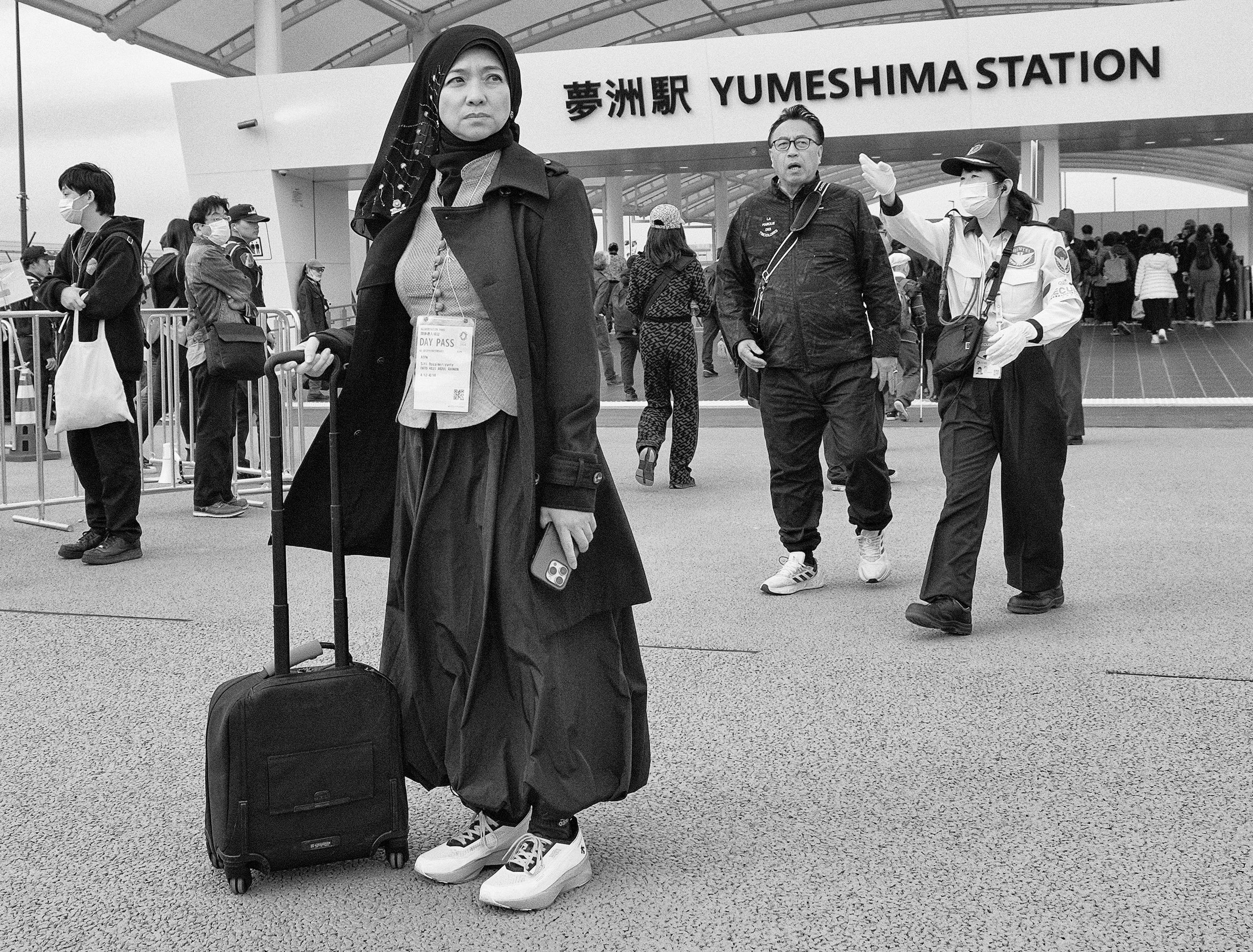 Yumeshima Station, Osaka 2025